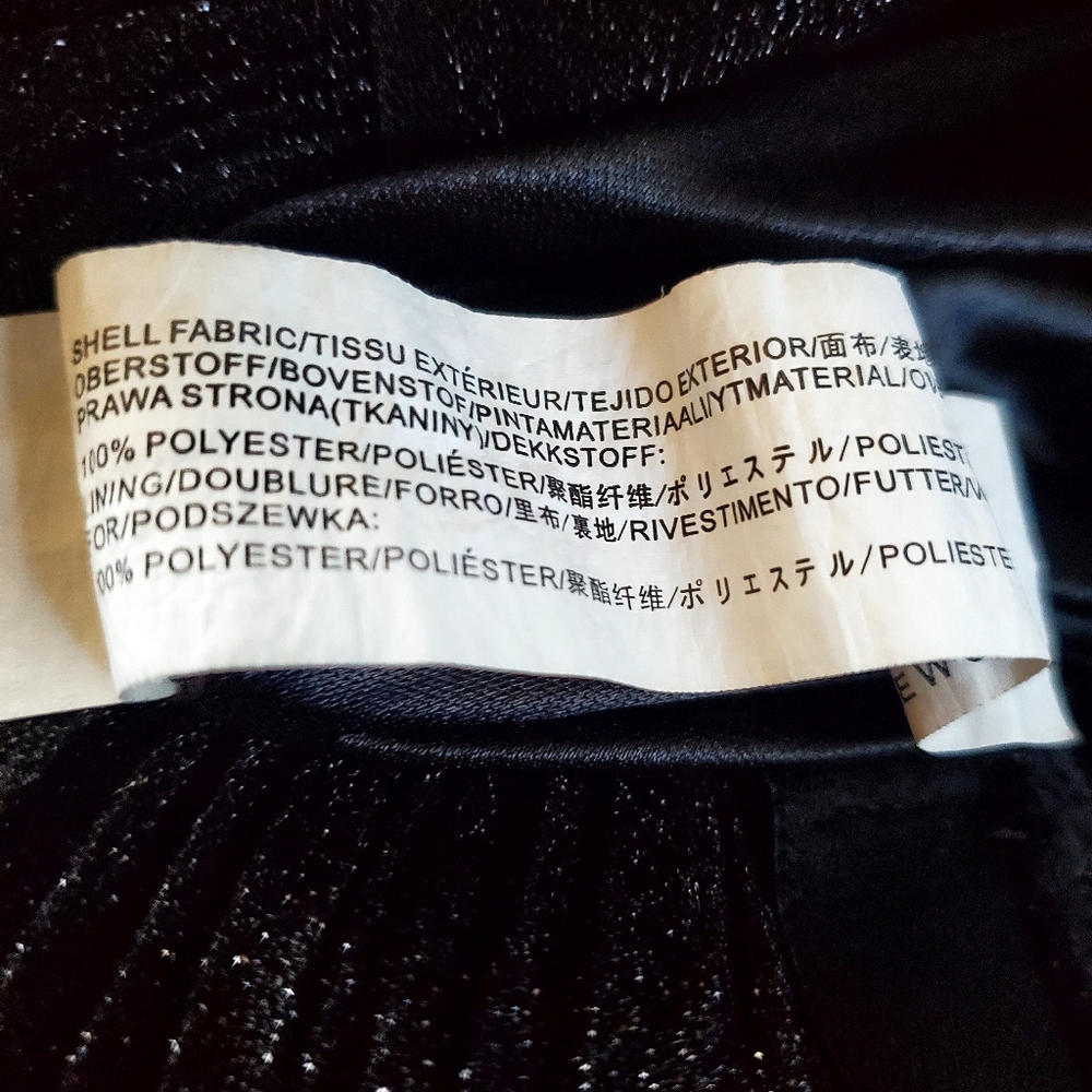 J.O.A. Black Wide-Leg Pants Size Medium - Picture 7 of 10